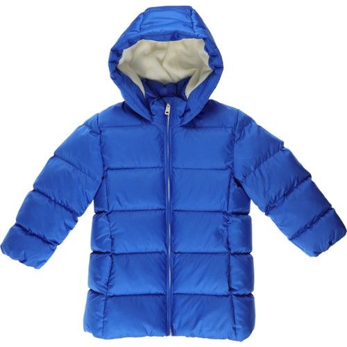 Unisex Kids Hooded Quilted Coat