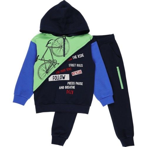 Boys Double Tracksuit Set