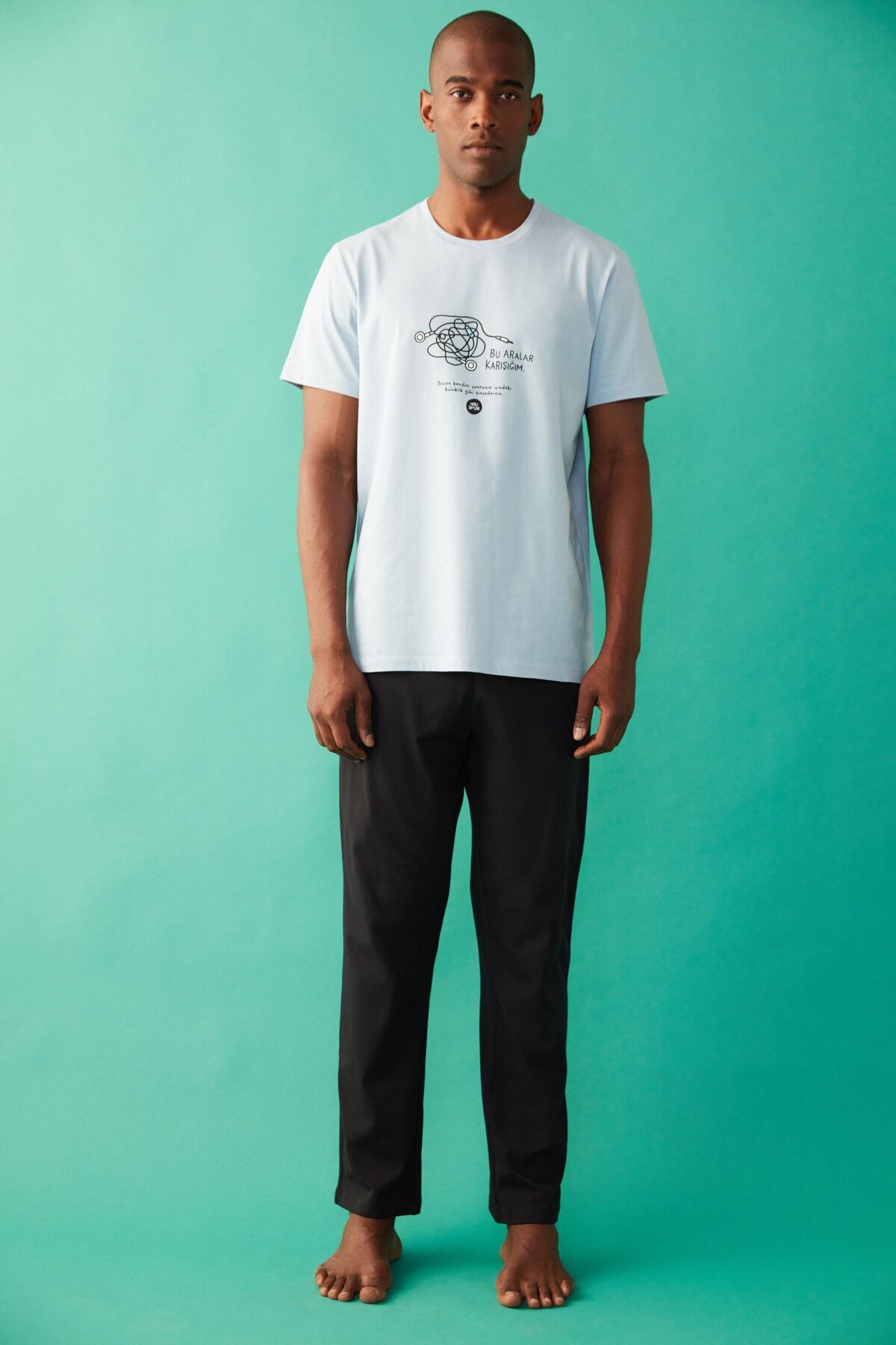 Multicolored Mixed Pajamas Set Sensual Things Collection