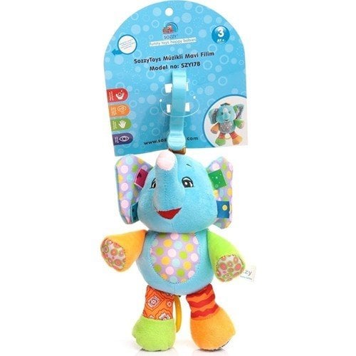 Blue Elephant with Music