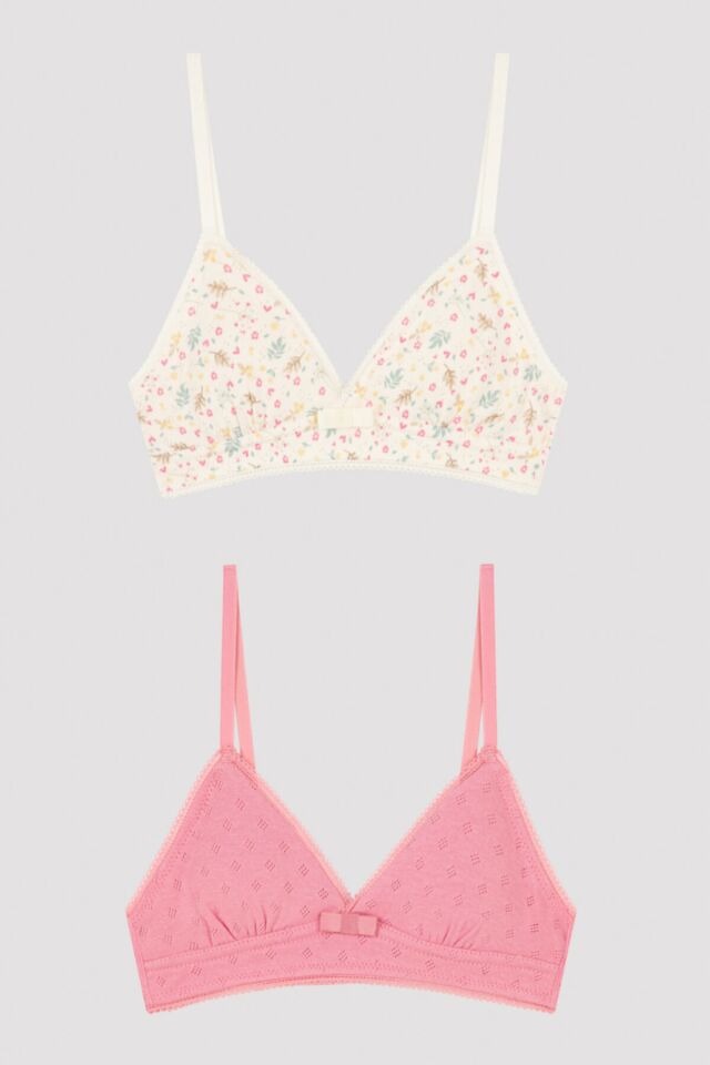 Kız Çocuk My First Bra 2li Büstiyer