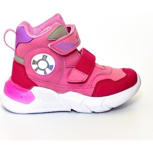 Lighted Kids Boots Pink