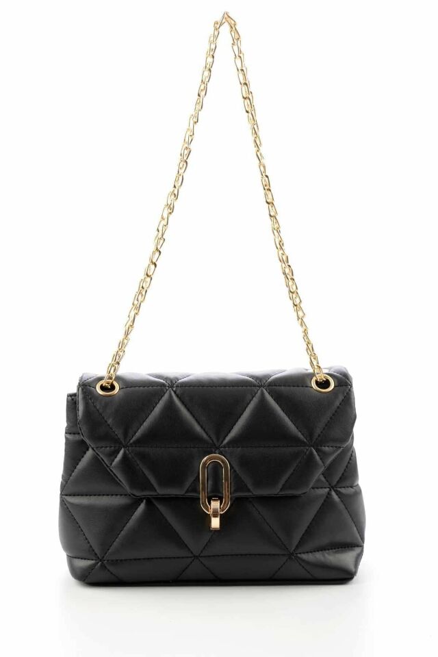 Black Women's Messenger Bag C06166065209