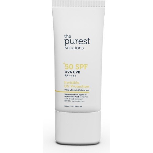Invisible UV Protection, Daily Intensive Moisturizer SPF 50+