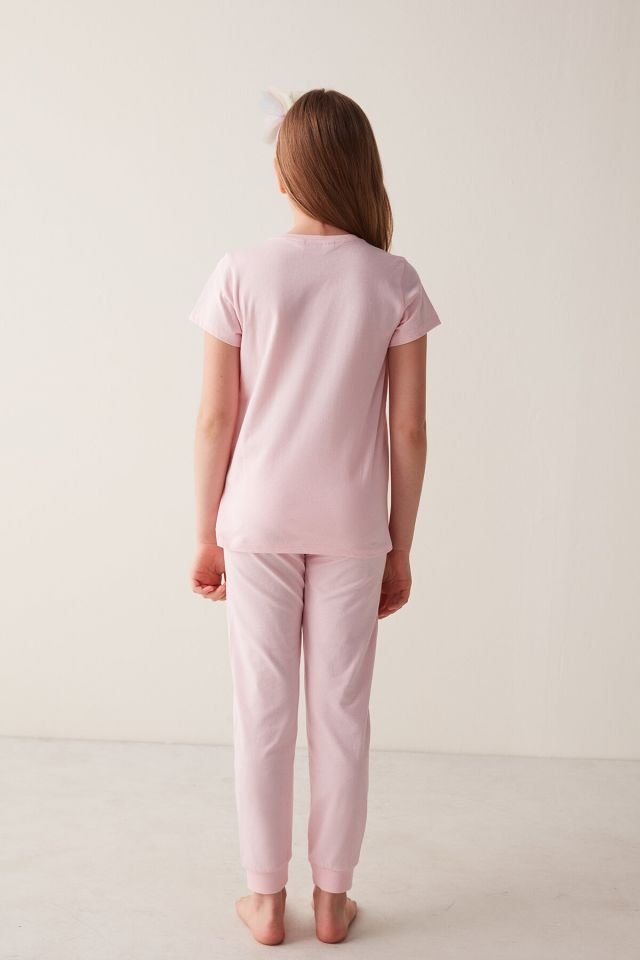 Kız Çocuk Sister 2li Pijama Takımı