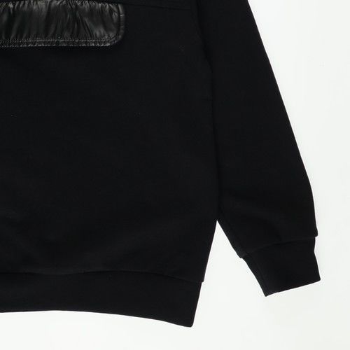 Boys Half Zipper Pocket Detailed Sweatshirt