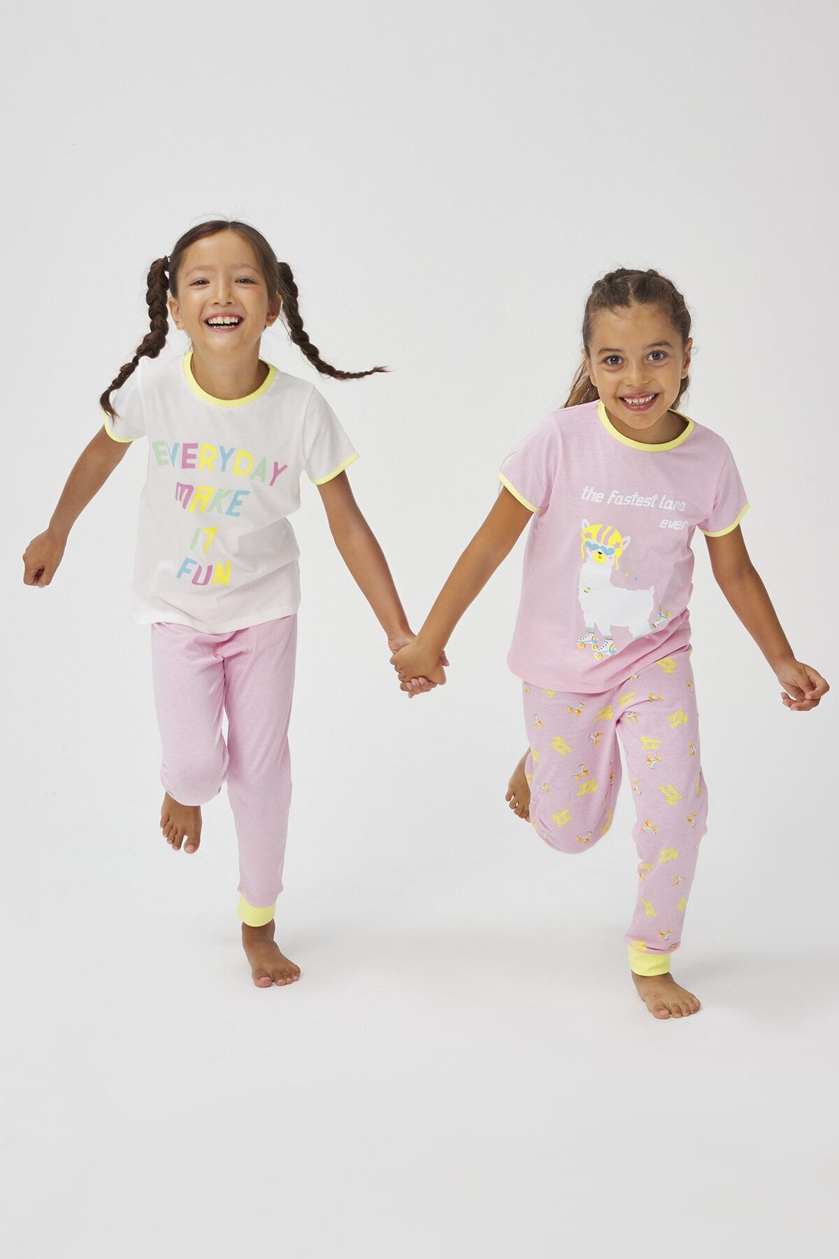 Kız Çocuk Main Miami Ss 4lü Pijama Takımı