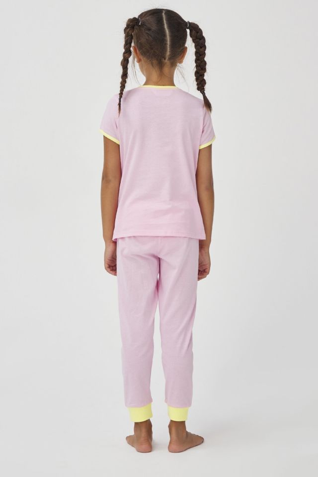 Kız Çocuk Main Miami Ss 4lü Pijama Takımı