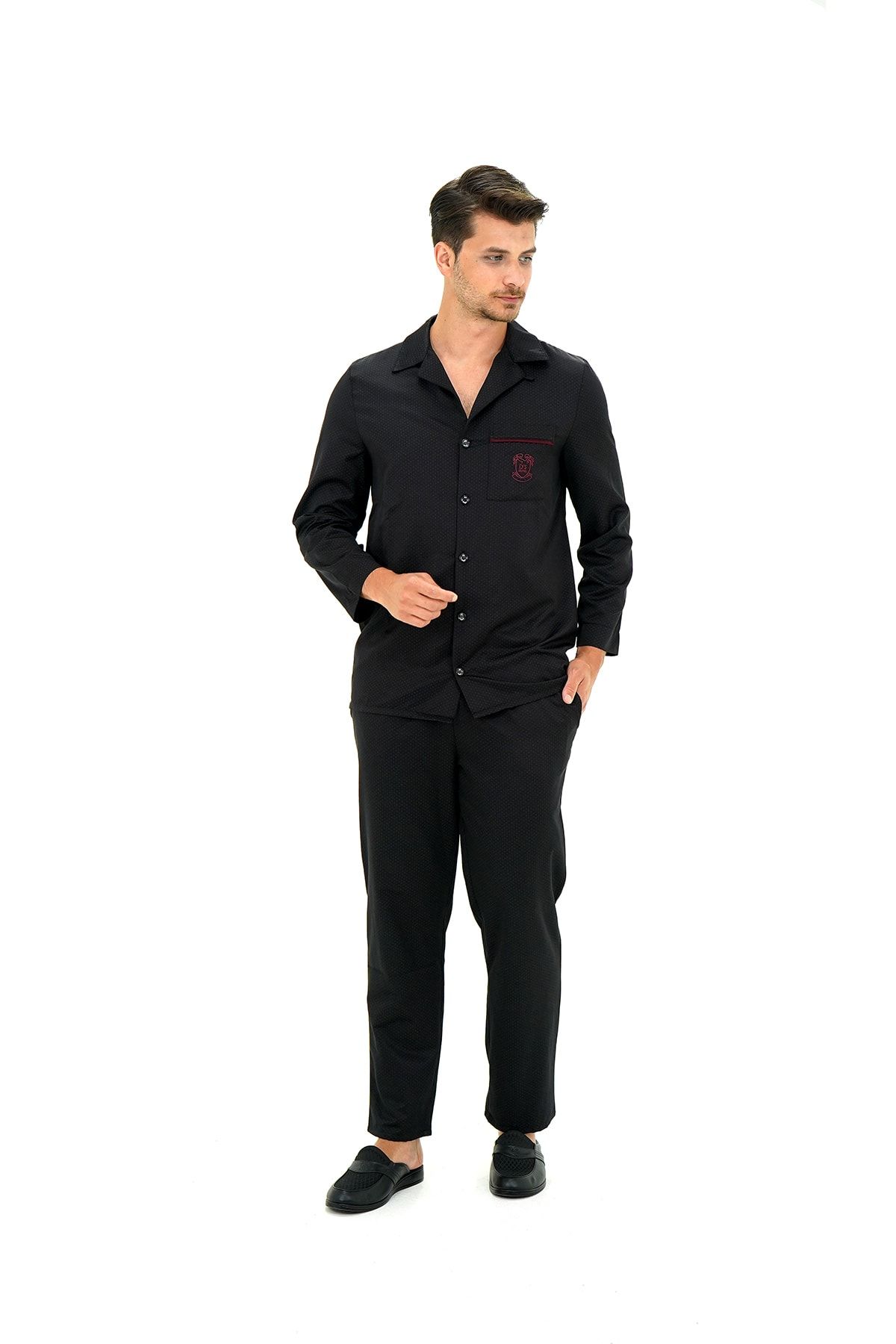 Super Classic Pijama Takımı Siyah