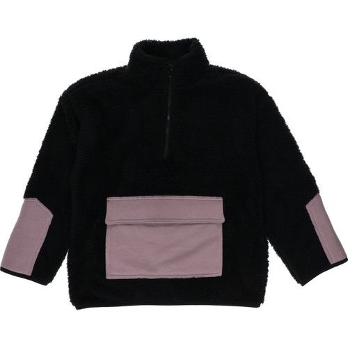 Erkek Çocuk Kanguru Cepli Peluş Sweatshirt