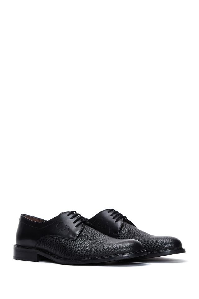 Men's Printed Leather Classic Shoes