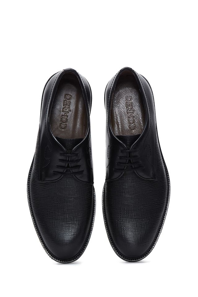Men's Printed Leather Classic Shoes