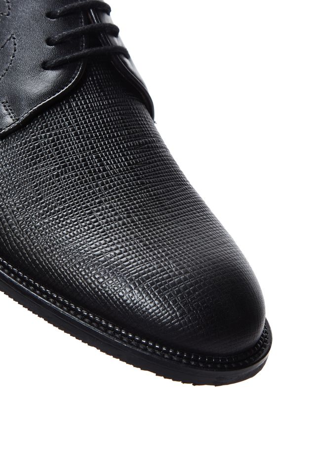 Men's Printed Leather Classic Shoes