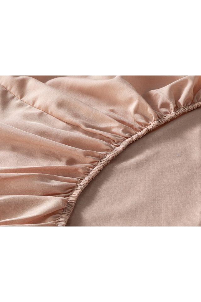 Novella Premium Soft Cotton Double Duvet Cover Set 200x220 Cm Dried Rose