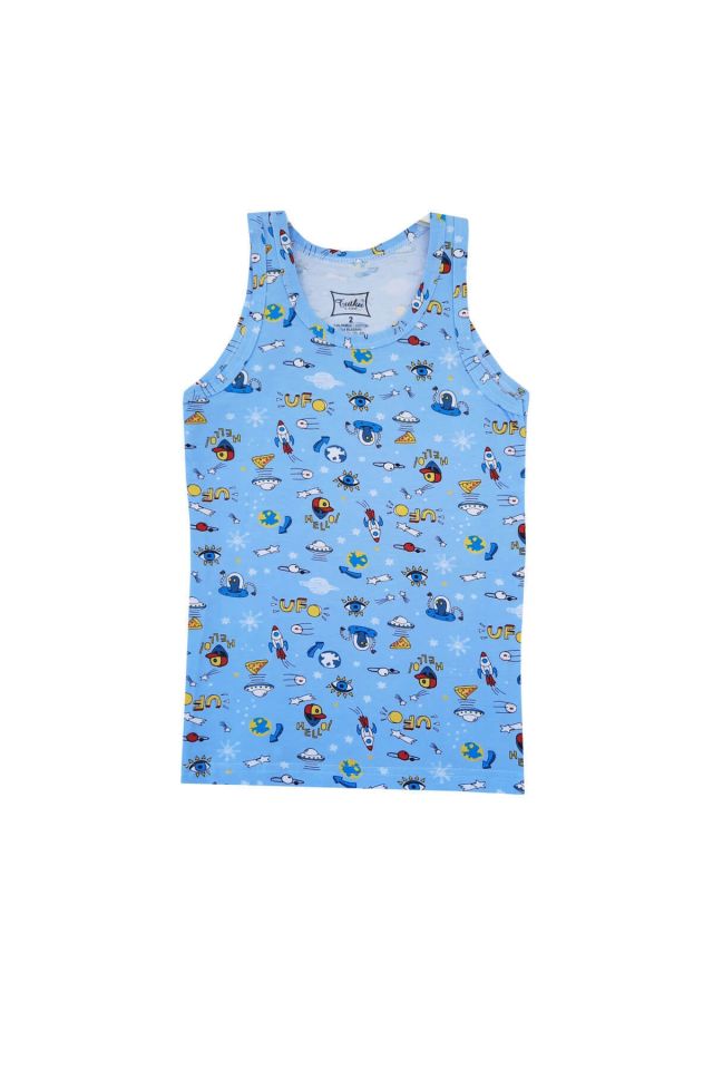 6 Pieces Boys Colorful Athlete Cotton Suspended Elastane Padded