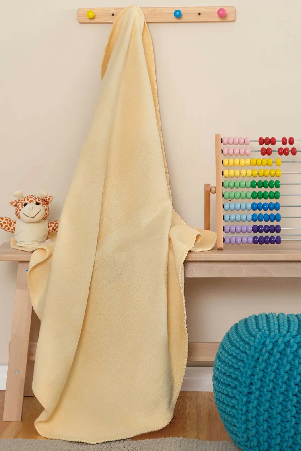 Milito Yellow Baby Cotton Blanket