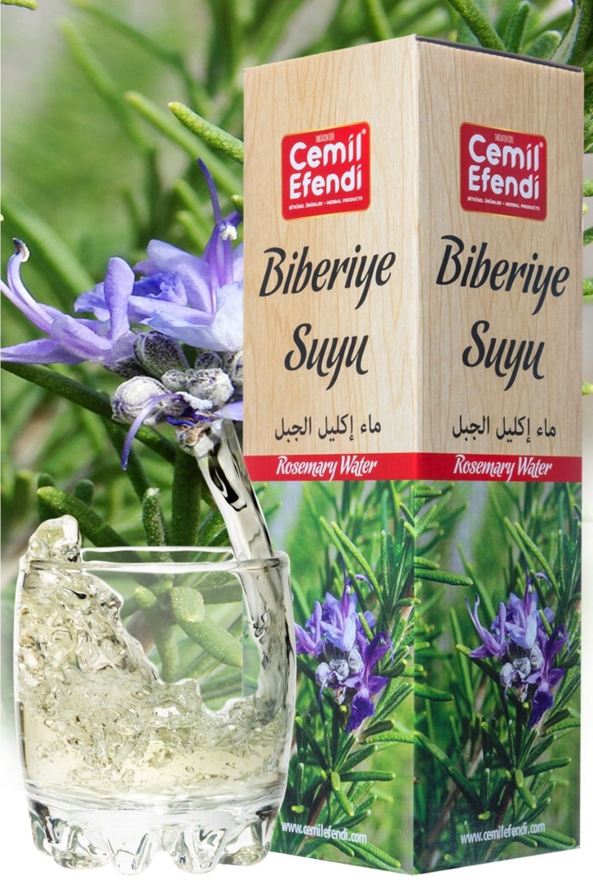 Biberiye Suyu %100 Doğal Saf 1 Litre Pet Şişe