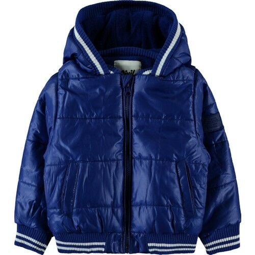 Boys Hooded Coat Saxe Blue