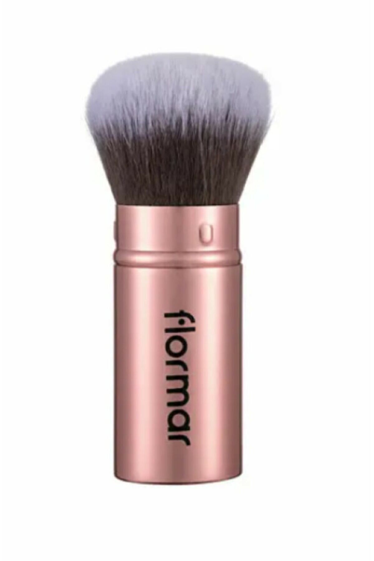 Kadın Rose Portable Brush Kapaklı Yüz Fırçası