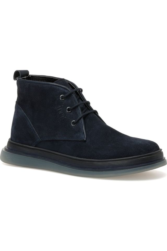 Bobby 2pr Gray Men's Classic Boots Navy Blue