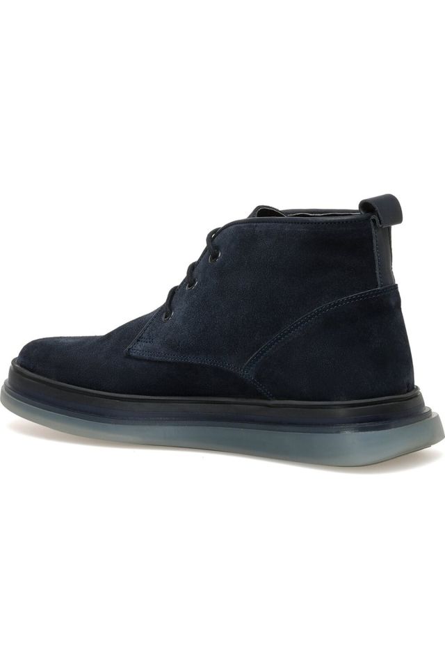 Bobby 2pr Gray Men's Classic Boots Navy Blue