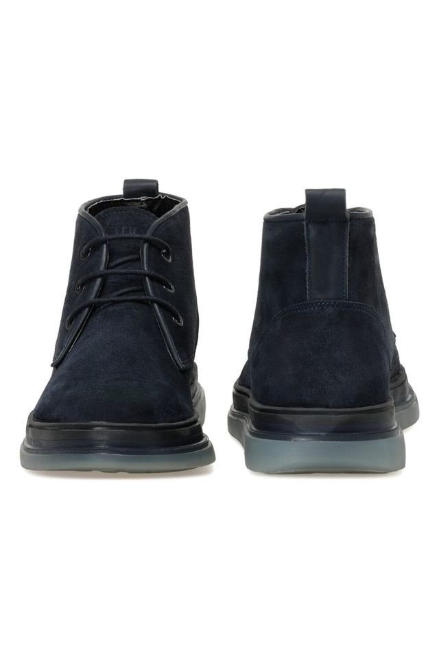 Bobby 2pr Gray Men's Classic Boots Navy Blue