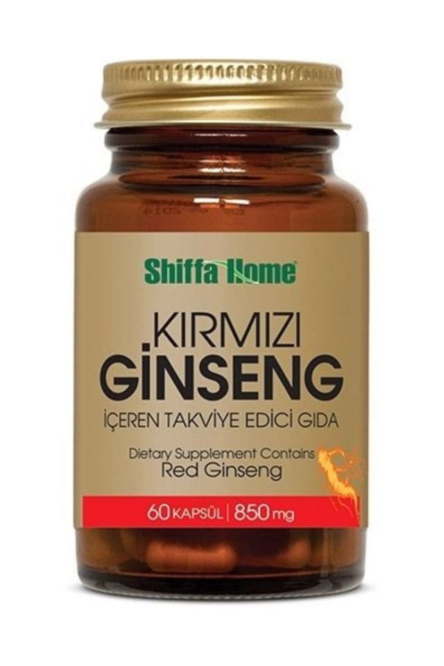 (AKSUVİTAL) Kırmızı Ginseng 850 Mg 60 Kapsül X 3 Adet