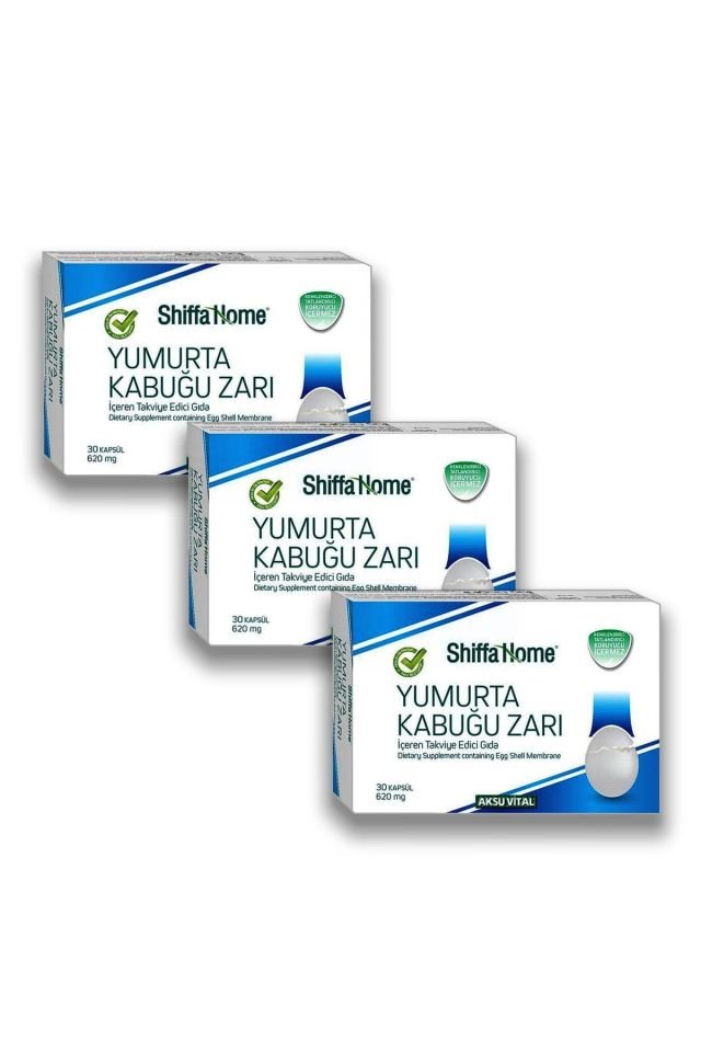 Aksu Vital Eggshell Membrane 620 Mg 30 Cups X 3 Pieces