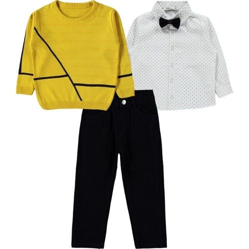 Boys Trio Team Ages 2-5 Mustard