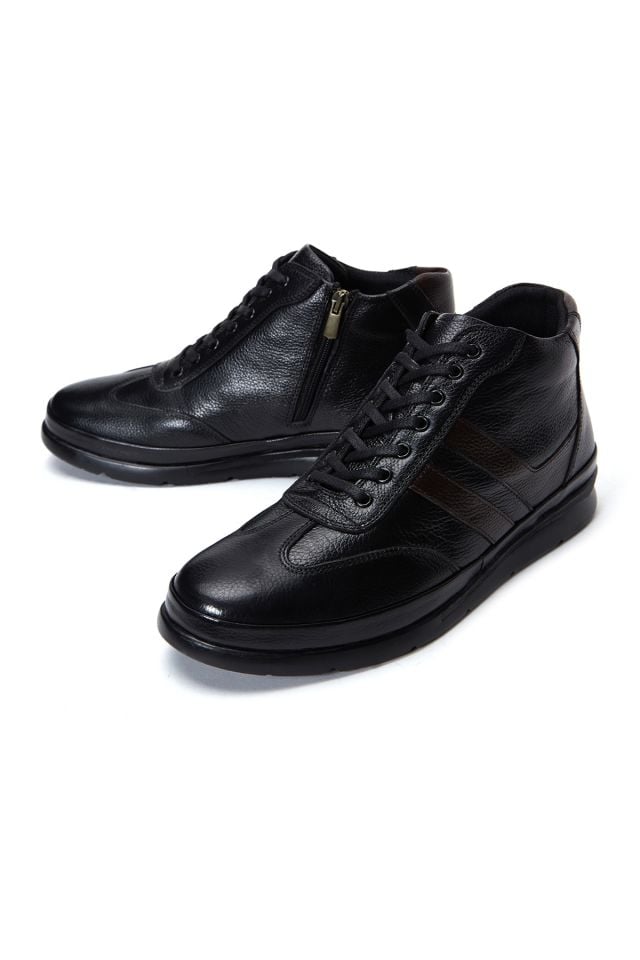 Men's Leather Short Boots