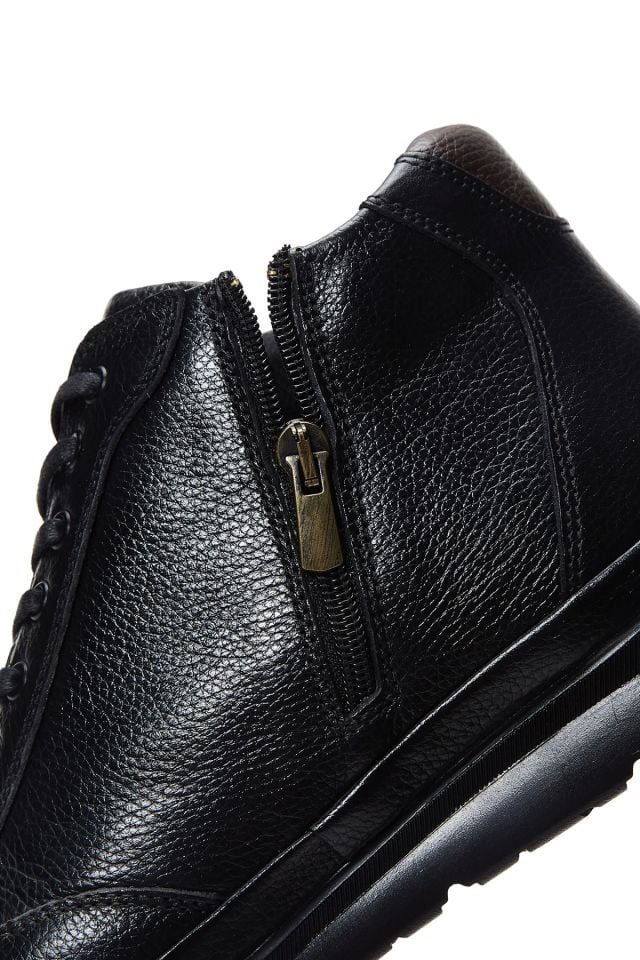 Men's Leather Short Boots