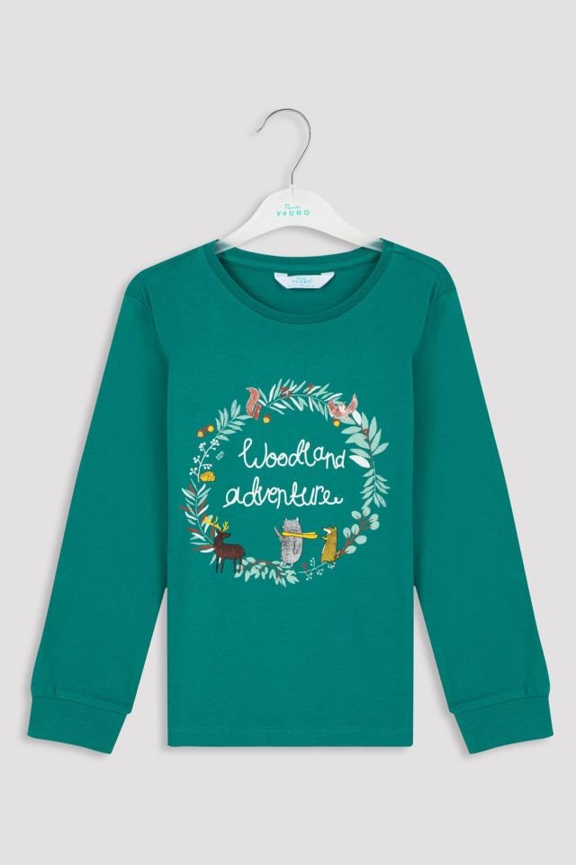 Çok Renkli Safe And Warm 2li Pijama Takımı
