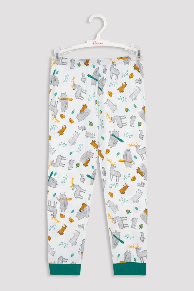 Çok Renkli Safe And Warm 2li Pijama Takımı