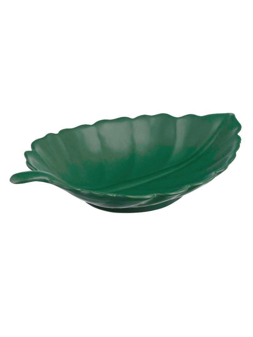 Leaf Seramik Dekoratif Tabak M