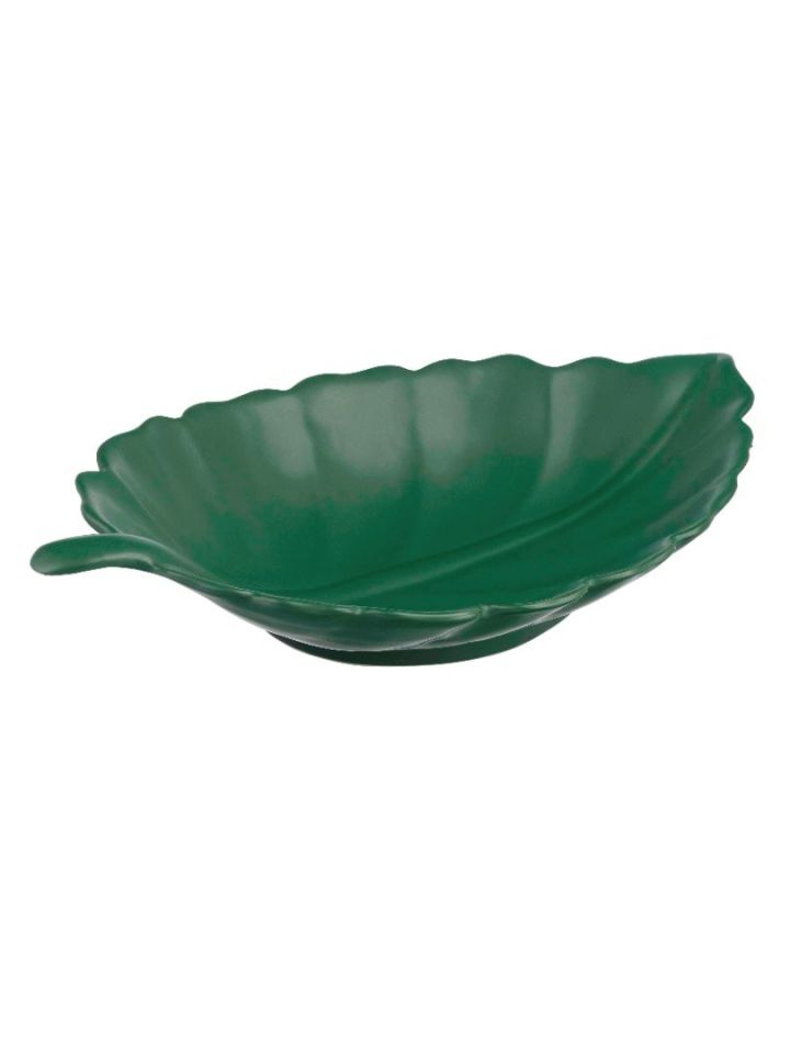 Leaf Seramik Dekoratif Tabak M