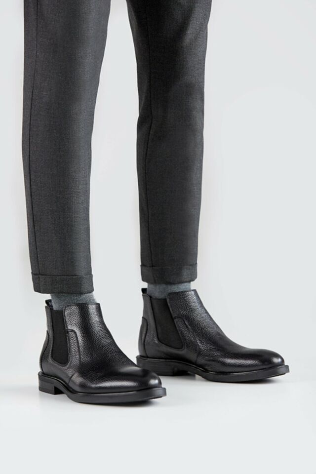 Men's Leather Chelsea Boots