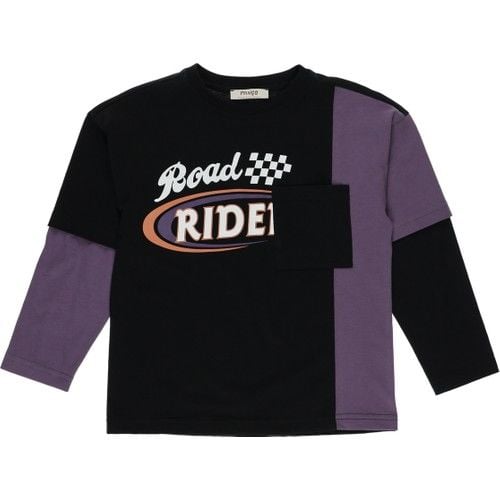 Boys Color Block Long Sleeve T-Shirt