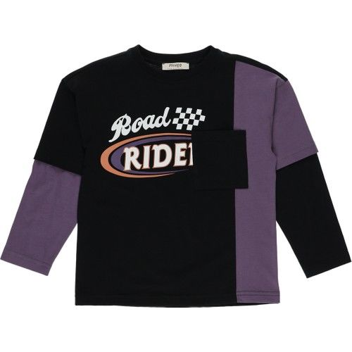 Boys Color Block Long Sleeve T-Shirt