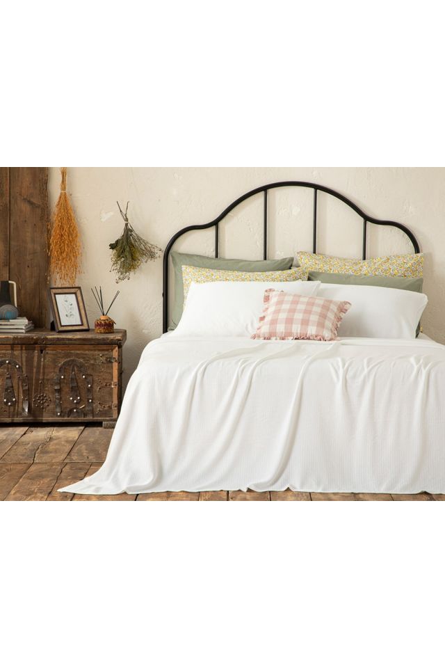 Genesis Soft Touch Single Pique Set 150x220 cm White