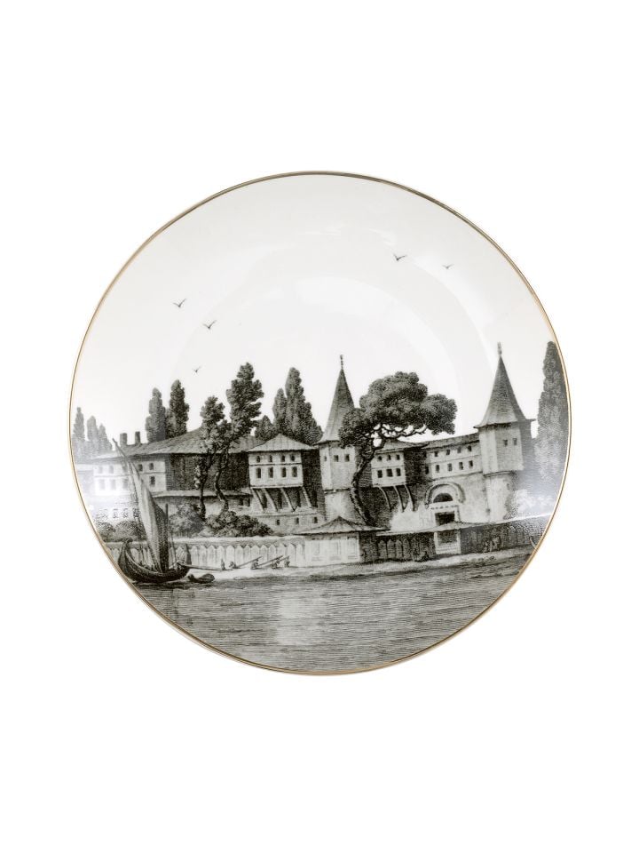 İstanbul-Topkapı Sarayı Gravürlü Tabak