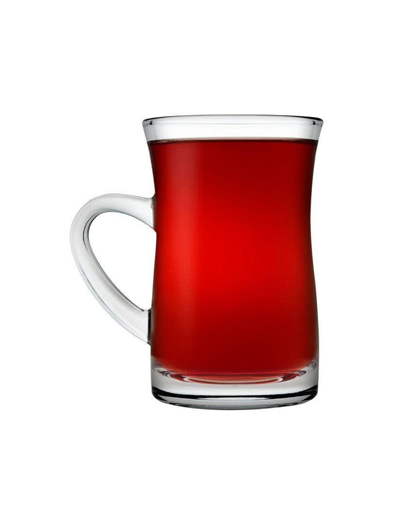 PaşabahçeMila Kulplu Büyük Çay Bardağı 145 Cc 3 Lü