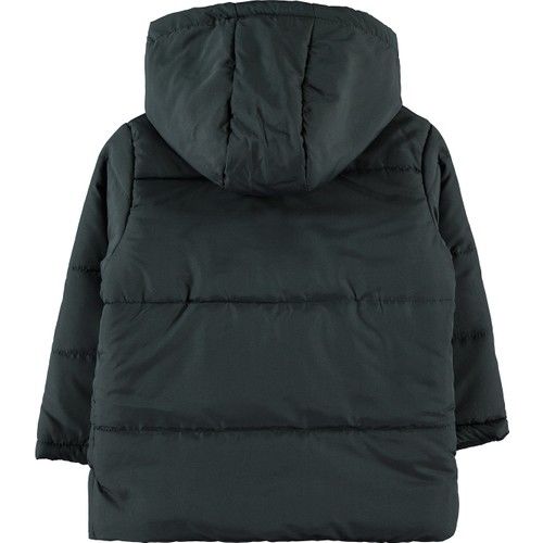 Erkek Çocuk Kapüşonlu Mont 2-5 Yaş Füme