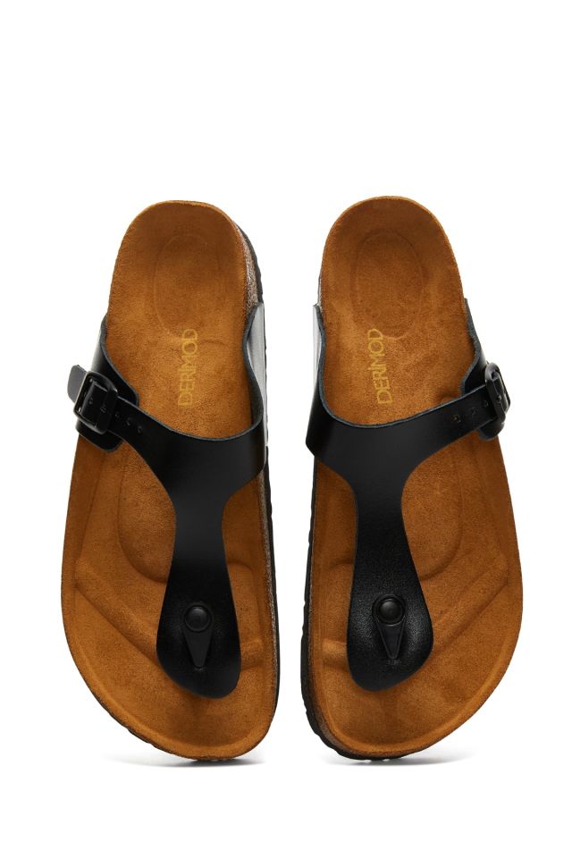 Men's Leather Flip Flops