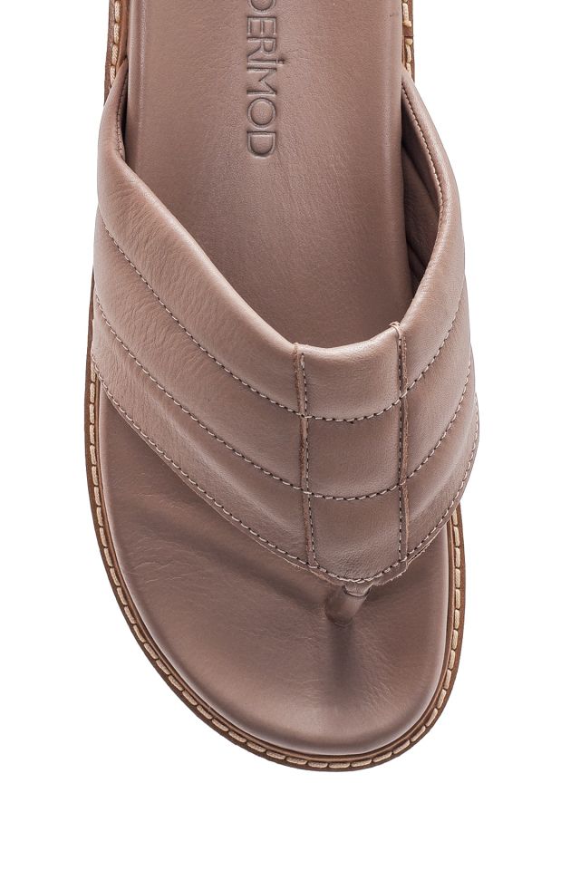 Men's Leather Slippers