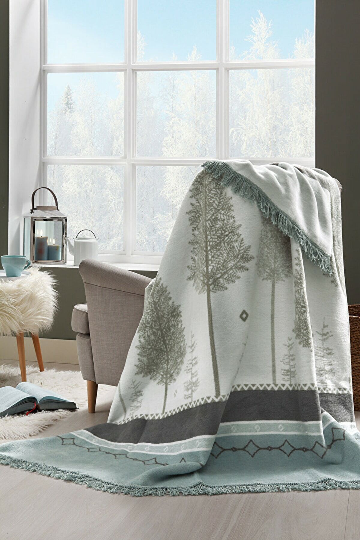 Caliente Double Cotton Blanket 180x220