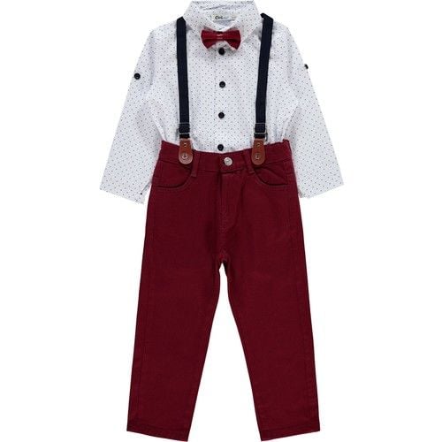 Civil Boys Erkek Çocuk Takım 2-5 Yaş Bordo