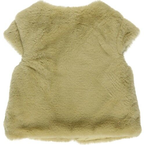 Baby Girl Floral Accessories Low-Sleeve Plush Vest