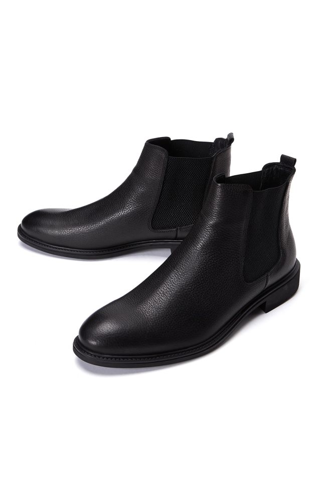Men's Leather Casual Chelsea Boots