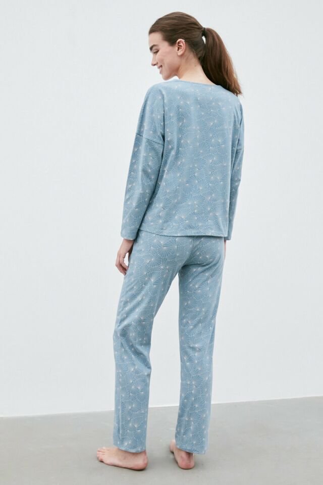 Relax Blue Lotus Pajama Set