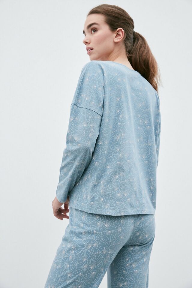 Relax Blue Lotus Pajama Set